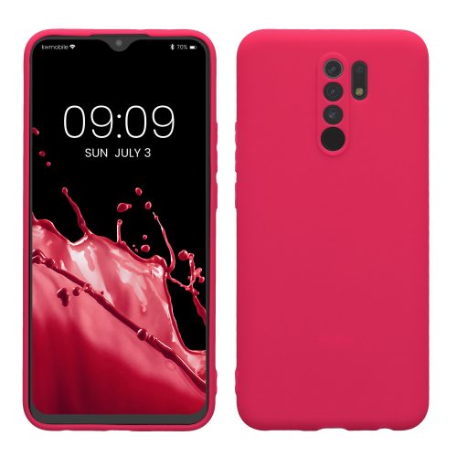 Etui do Xiaomi Redmi 9, Silikon, Różowy, 52766.77, kwmobile