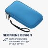 Uniwersalne etui na telefon XL - 6,8 cala, Neopren, Niebieski, 46188.4.145, kwmobile