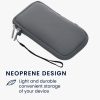 Uniwersalne etui na telefon XL - 6,8 cala, Neopren, Szary, 46188.4.155, kwmobile