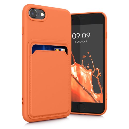 Etui do Apple iPhone 8 / iPhone 7 / iPhone SE 2, Silikon, Pomarańczowy, 55117.29, kwmobile