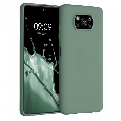 Etui do Xiaomi Poco X3 NFC / Poco X3 Pro, Silikon, Zielony, 53482.166, kwmobile