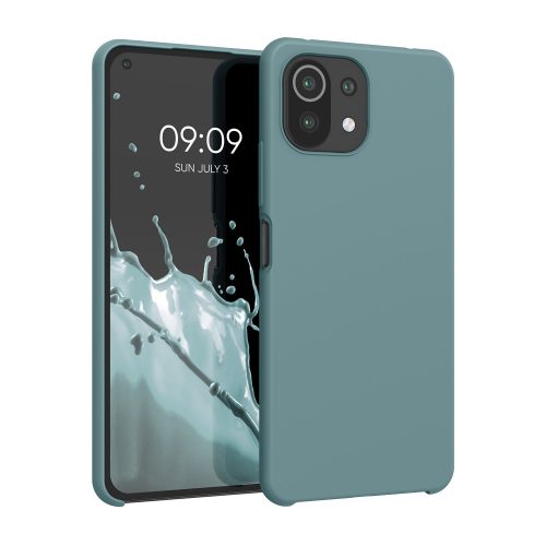 Etui do Xiaomi Mi 11 Lite 5G, Silikon, Zielone, 54730.207, kwmobile