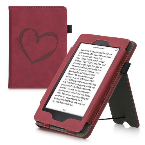 Etui na Kindle Paperwhite 7, Skóra ekologiczna, Czerwone, kwmobile, 55675.02