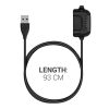 Kabel ładujący USB do Willful ID205, Kwmobile, czarny, plastikowy, 56229.01