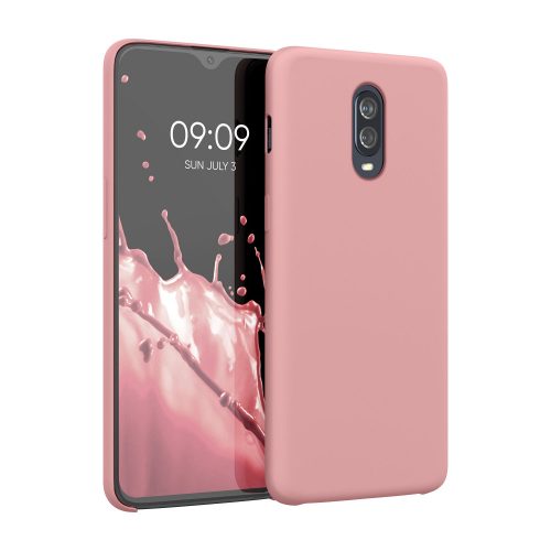 Etui do OnePlus 6T, Silikon, Różowy, 46316.193, kwmobile