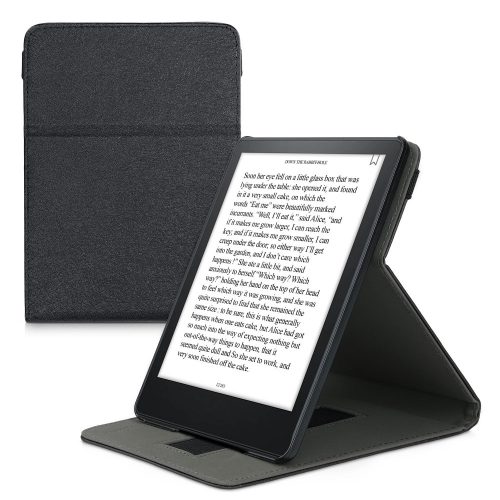 Etui na Kindle Paperwhite 11, eko skóra, szare, kwmobile, 56263.01