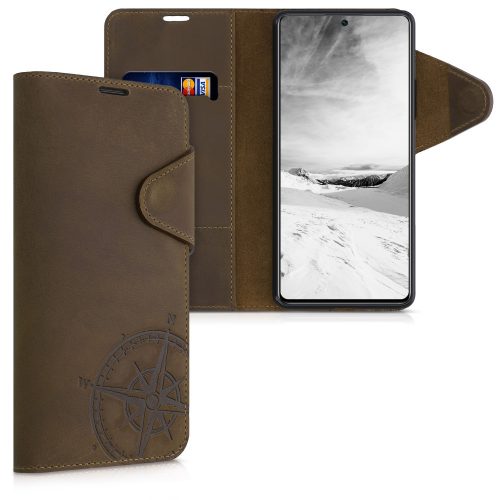 Etui do Xiaomi 11T / 11T Pro, skóra naturalna, brązowy, 56315.01, kalibri