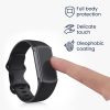 Zestaw 2 etui do Fitbit Charge 5, kwmobile, silikon, czarny / przezroczysty, 56385.01