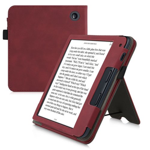 Etui do Kobo Libra 2, Skóra ekologiczna, Czerwone, kwmobile, 56580.19