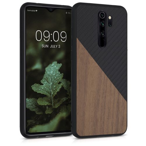 Etui do Xiaomi Redmi Note 8 Pro, drewno, brązowy, 56622.01, kwmobile