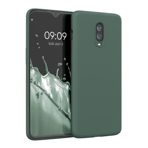 Etui do OnePlus 6T, Silikon, Zielone, 55347.166, kwmobile