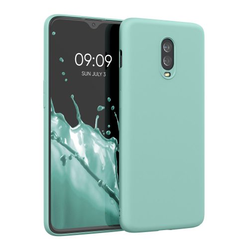 Etui do OnePlus 6T, Silikon, Zielone, 55347.50, kwmobile