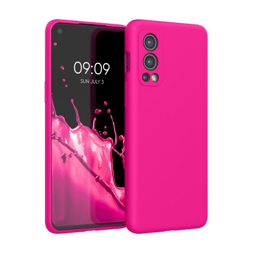 Etui do OnePlus Nord 2 5G, Silikon, Różowy, 56070.77, kwmobile