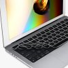 Osłona klawiatury do Apple MacBook Pro 14" (2021), Kwmobile, Czarna, Silikon, 56748.01