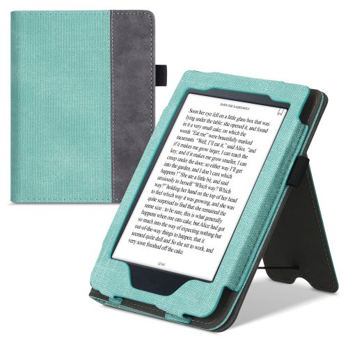 Etui do Kobo Nia, Skóra ekologiczna, Zielone, kwmobile, 56819.71