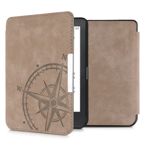 Etui do Kobo Clara HD, Skóra ekologiczna, Brązowe, kwmobile, 56823.01