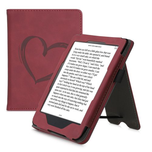 Etui do Kobo Clara HD, Skóra ekologiczna, Czerwone, kwmobile, 56876.01