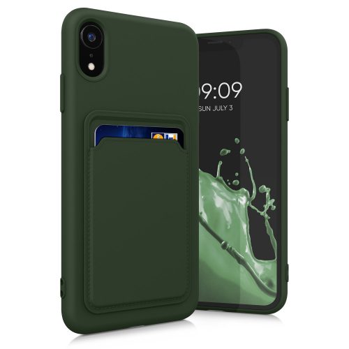 Etui do Apple iPhone XR, Silikon, Zielone, 55116.80, kwmobile