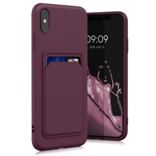 Etui do Apple iPhone XS Max, Silikon, Fioletowy, 55121.190, kwmobile