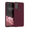 Etui do Motoroli Moto G71 5G, Silikon, Fioletowy, 56937.190, kwmobile