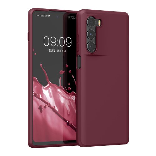 Etui na Motorolę Moto G200 5G, Silikon, Fioletowy, 56939.190, kwmobile