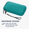 Uniwersalne etui na telefon L - 6,5 cala, Neopren, Zielony, 46188.3.37, kwmobile