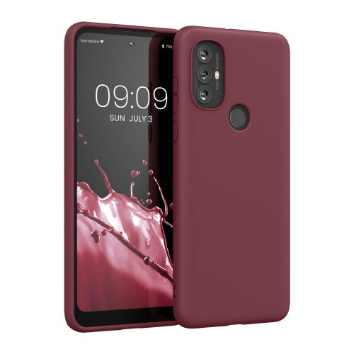 Etui do Motoroli Moto G Power (2022), Silikon, Czerwone, 56941.190, kwmobile