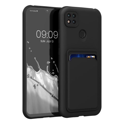 Etui do Xiaomi Redmi 9C, silikonowe, czarne, 56949.47, kwmobile