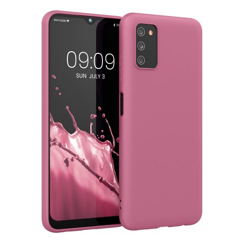 Etui do Samsung Galaxy A03s, Silikon, Różowy, 56517.167, kwmobile