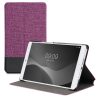 Pokrowiec na tablet Huawei MediaPad M3 8,4", Kwmobile, Fioletowy/Czarny, Tekstylny, 40749.07