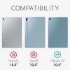 Etui do Samsung Galaxy Tab S6 Lite (2022), Kwmobile, Niebieski/Żółty, Silikon, 52242.04