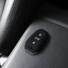 Etui na kluczyk samochodowy do Opla - 3 przyciski - Keyless Go, kwmobile, silikon, czarny / czerwony, 56976.01