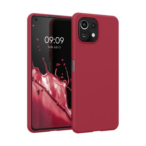 Etui na Xiaomi Mi 11 Lite 5G, Silikon, Czerwone, 54726.229, kwmobile