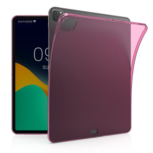 Etui na Apple iPad Pro 12,9" (2021)/iPad Pro 12,9" (2020)/iPad Pro 12,9" (2018), Kwmobile, Różowy, Silikon, 54765.33