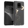 Etui Kwmobile do Xiaomi Redmi Note 9S/Redmi Note 9 Pro/Redmi Note 9 Pro Max, silikon, przezroczysty/złoty, 52149.10