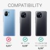 Etui Kwmobile do Xiaomi Mi 11 Lite 5G/11 Lite 5G NE, silikonowe, przezroczyste/różowe, 57081.02