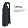 Zestaw 2 etui do Fitbit Luxe, Kwmobile, czarny/bordowy, silikon, 57123.02