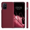 Etui do OnePlus 8T, Silikon, Czerwone, 53683.209, kwmobile