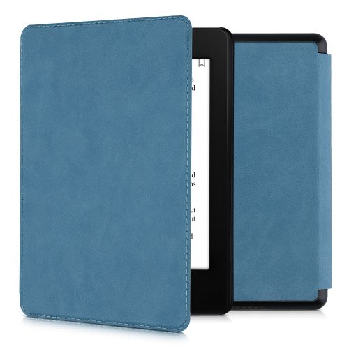 Etui do Amazon Kindle Paperwhite 11, Kwmobile, niebieskie, ekoskóra, 57159.78