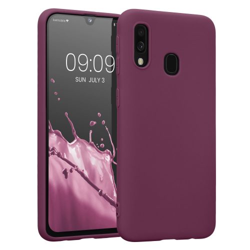 Etui Kwmobile do Samsunga Galaxy A40, silikonowe, fioletowe, 48547.187