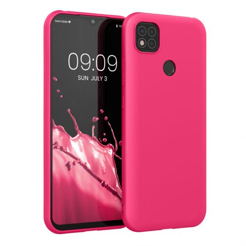 Etui Kwmobile do Xiaomi Redmi 9C, silikonowe, różowe, 52850.77