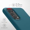 Etui Kwmobile do OPPO Find X3 Lite, silikon, zielony, 55201.57