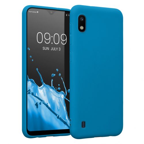 Etui Kwmobile do Samsunga Galaxy A10, Silikon, Niebieski, 49814.224