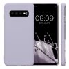 Etui Kwmobile do Samsunga Galaxy S10, silikonowe, fioletowe, 47447.108