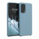 Etui Kwmobile do OPPO Find X3 Lite, silikon, zielony, 55201.206