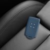 Etui na kluczyk samochodowy do Renault 4 przyciski - Smart Key, Kwmobile, Niebieski, Silikon, 48035.202