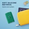 Etui na kluczyk samochodowy do Renault 4 przyciski - Smart Key, Kwmobile, zielone, silikonowe, 54806.16