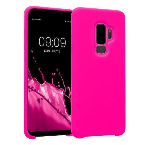 Etui Kwmobile do Samsunga Galaxy S9 Plus, Silikon, Różowy, 44183.77