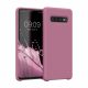 Etui Kwmobile do Samsunga Galaxy S10, silikonowe, fioletowe, 47732.167