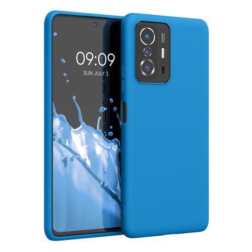 Etui Kwmobile do Xiaomi 11T/11T Pro, silikon, niebieski, 56245.224